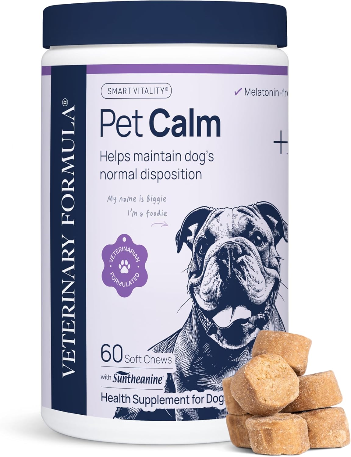 Daily Calm Chews – Vet-Formulated Stress Relief + 60-Day Supply