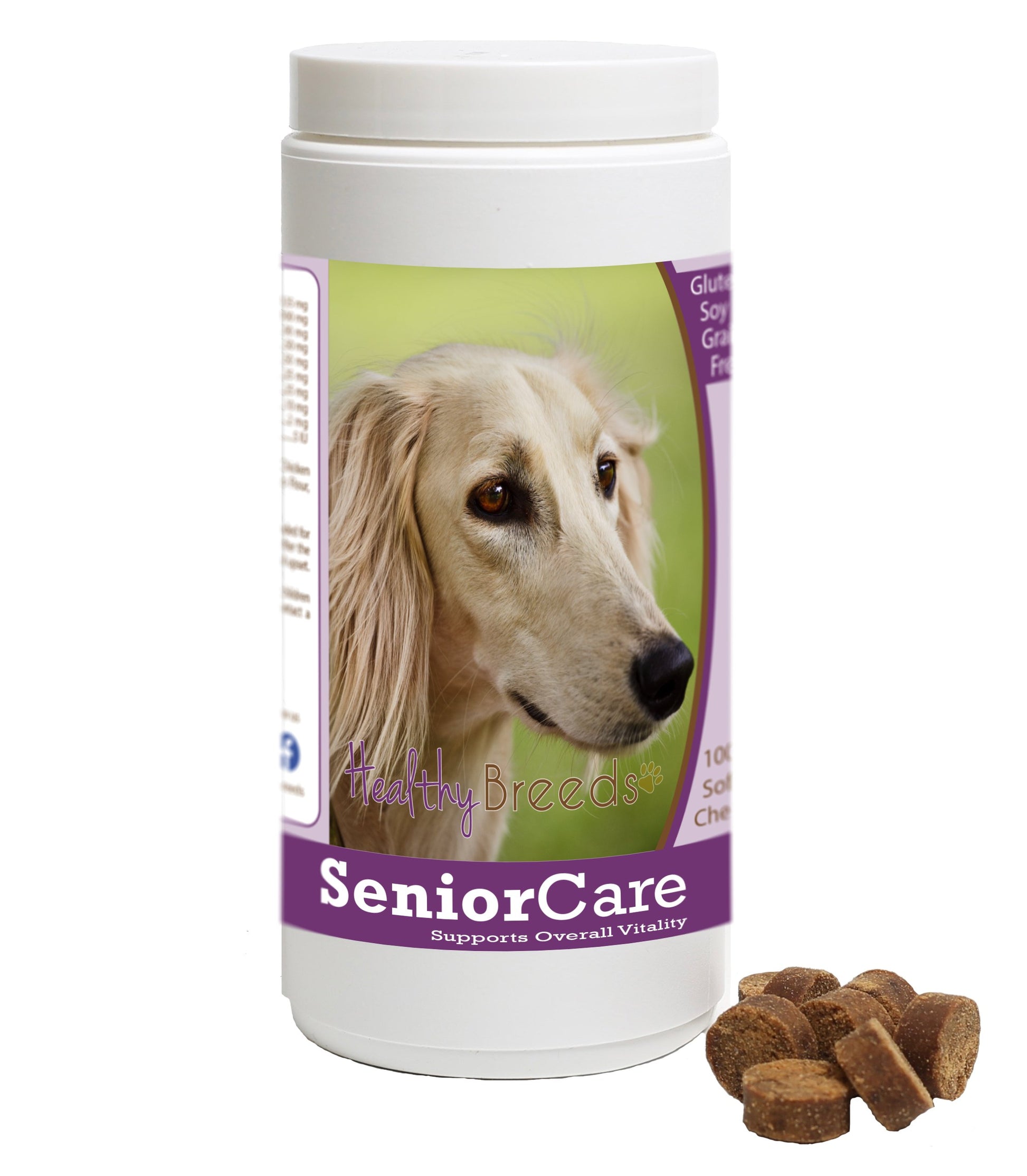 Healthy Breeds Saluki Senior Dog Care Soft Chews 100 Count