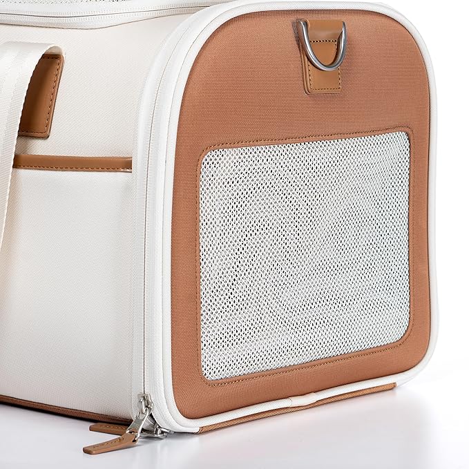 Traveler's Choice Argo Pawsport to Adventure Pet Carrier, Tan