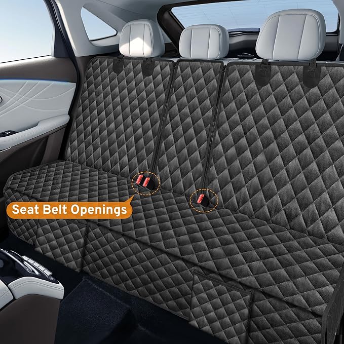 Dog Car Seat Cover for Back Seat Compatible with Jeep Gladiator Compass Wrangler Cherokee Renegade Accessories, Waterproof Non-Slip Pet Bench Backseat Covers 2026 New