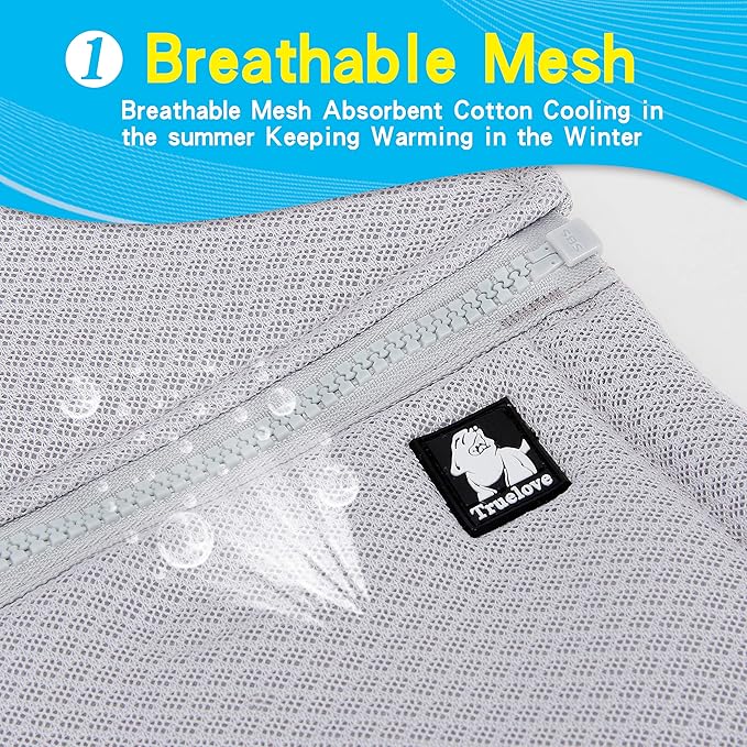 Truelove Dog Cooling Vest Harness Cooler Jacket with Adjustable Zipper for Outdoor Hunting Training and Camping Green