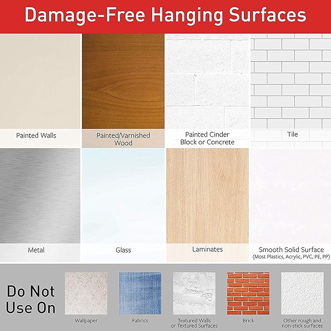 Command Large Caddy, Organize Damage-Free, 1 caddy, 4 strips (HOM-15)