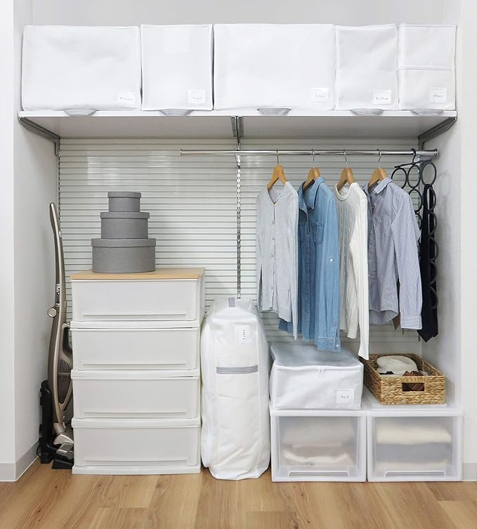 Towa Sangyo 85692 MSC Storage Bag, for Closets, White