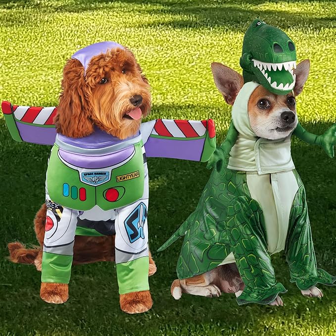 Toy Story: Buzz Lightyear Pet Costume for For Dogs or Cats by Rubies, Medium