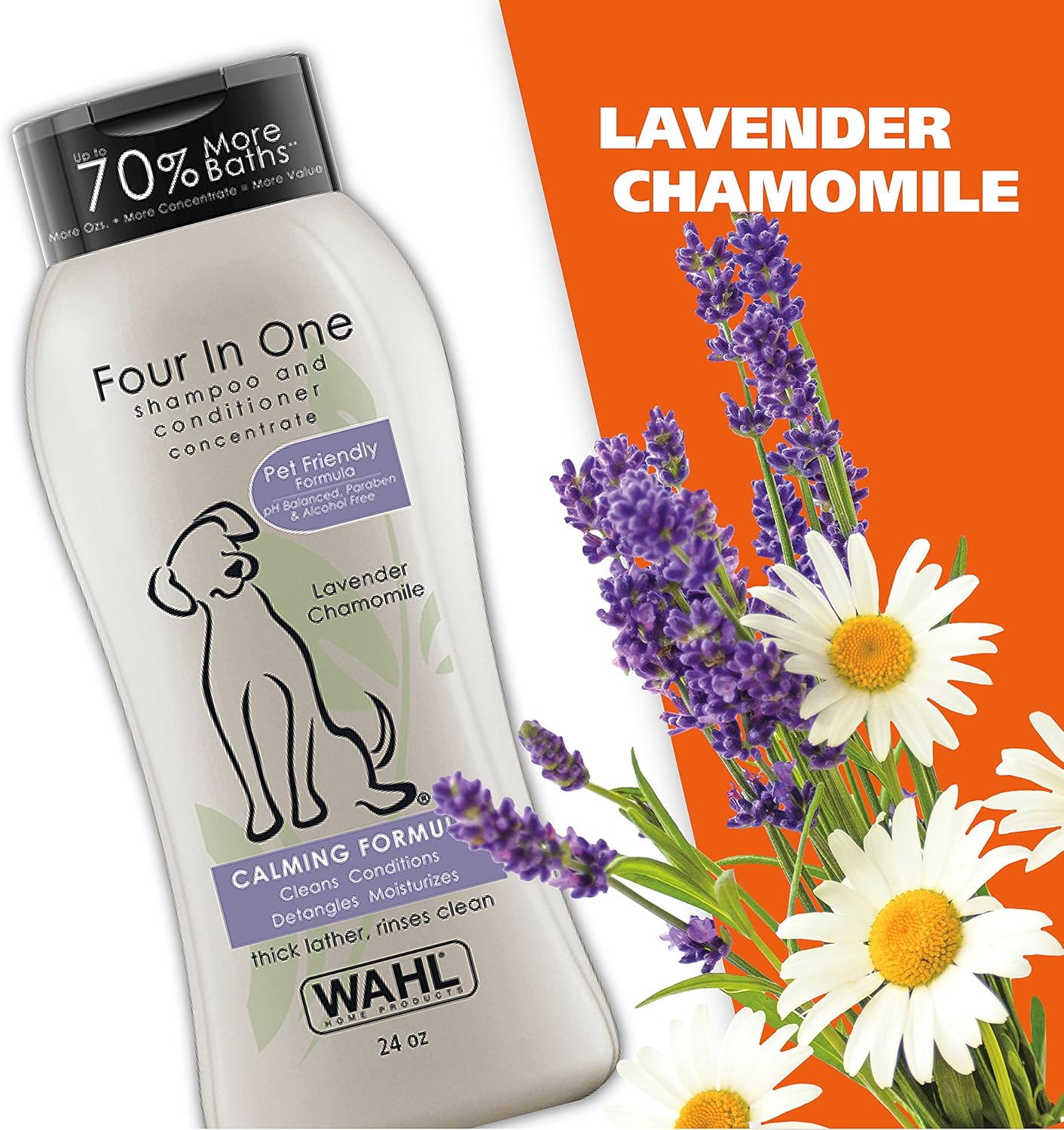 Calming Shampoo – Lavender Itch Relief + 4-in-1 Deep Clean