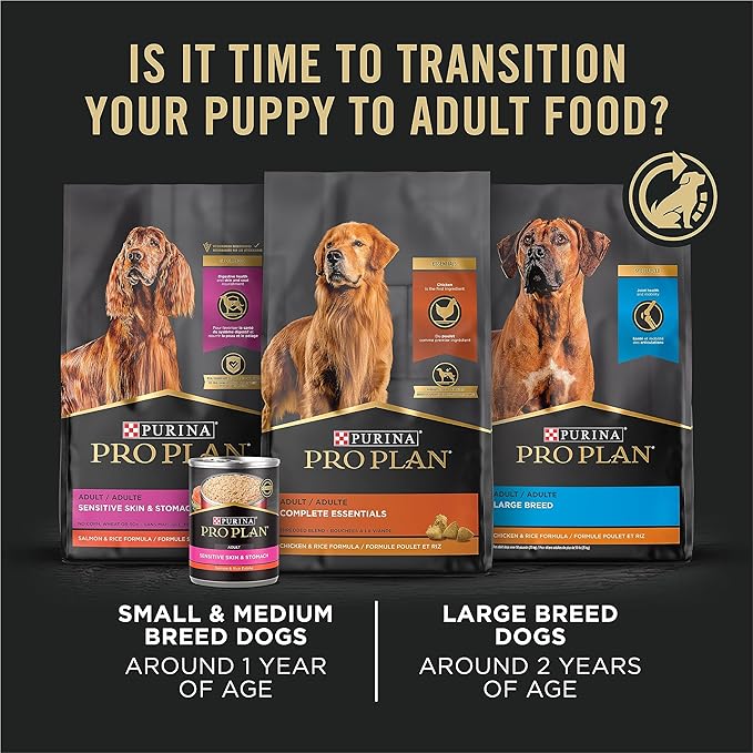 Purina Pro Plan High-Protein Dry Puppy Food Chicken and Rice Formula Dry Dog Food, 18 lb. Bag