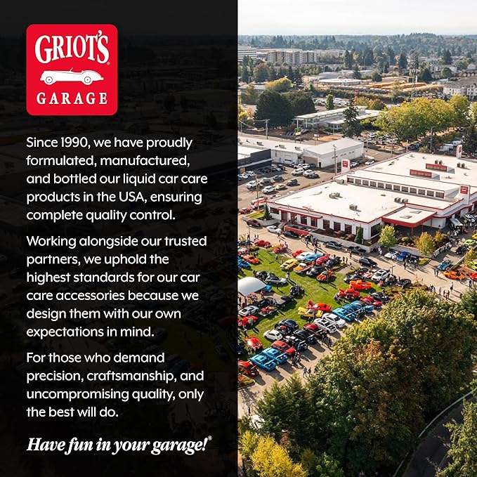 Griot's Garage Surface Prep Towel for Car Detailing, Cleaning and Polishing, Clay Bar Alternative, 9" x 9", 55592