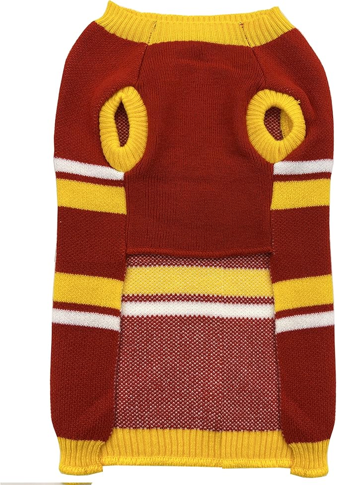 NFL Kansas City Chiefs Dog Sweater, Size Extra Small. Warm and Cozy Knit Pet Sweater with NFL Team Logo, Best Puppy Sweater for Large and Small Dogs