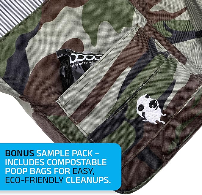 DOOG -Walkie Shoulder Bag, Camo (SB07),Large
