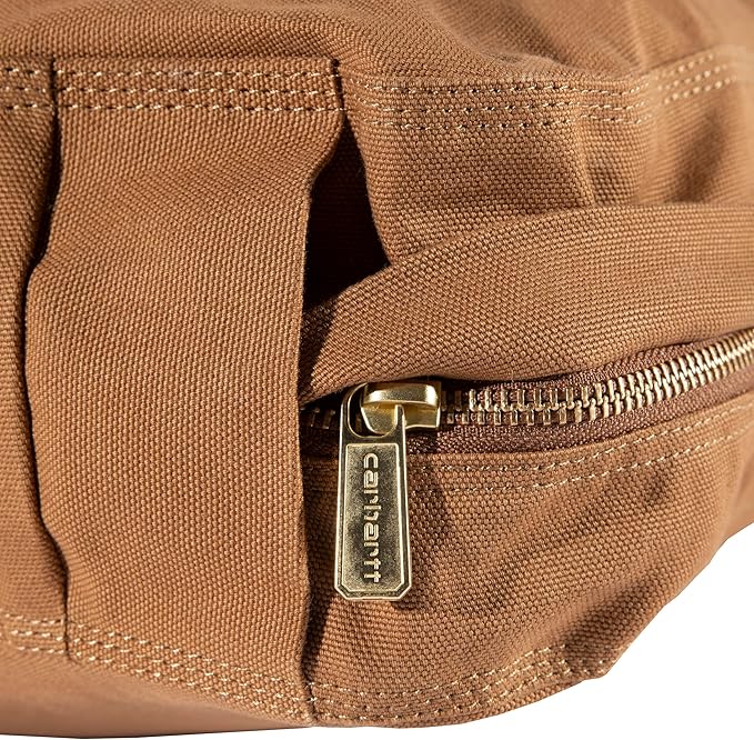Carhartt Durable Canvas Pet Bed, Water Resistant Firm Duck Dog Bed, Carhartt Brown, Large