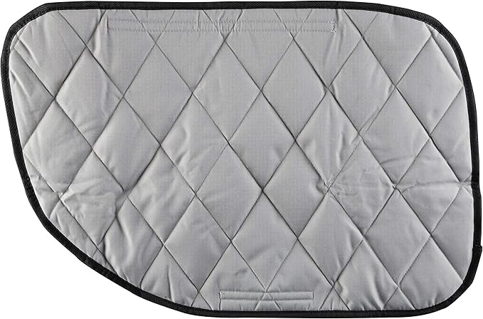 4Knines Car Door Protector for Dogs – Dog Door Cover for Cars, Trucks & SUVs – Set of 2 Guards – Durable, Scratch-Resistant, and Easy to Install – USA-Based Company – One for Each Side (Grey)