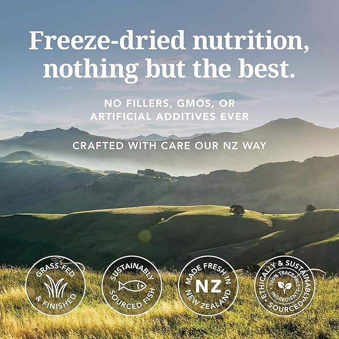 K9 Natural - Grain Free Freeze Dried Dog Food - Lamb & Salmon, 17.6oz