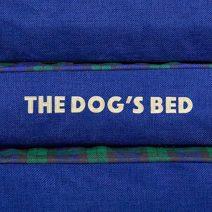 The Dog’s Bed, Med Black Watch Tartan, Memory Foam, Pain Relief: Arthritis, Hip & Elbow Dysplasia, Post Surgery, Lameness, Supportive, Calming, Waterproof Washable Cover
